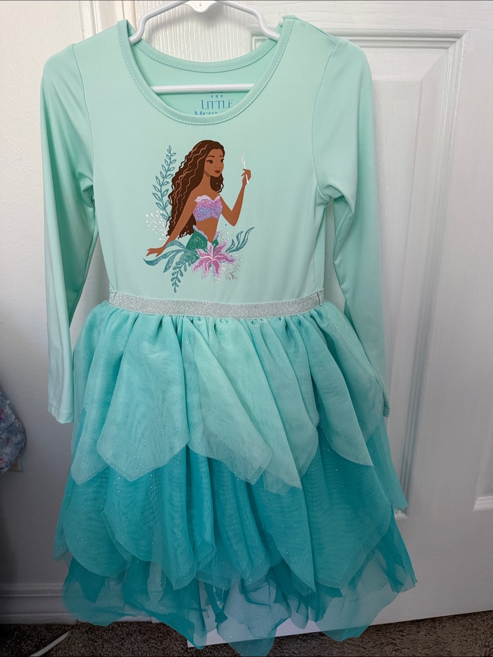 Disney Aqua Mermaid Tulle Dress